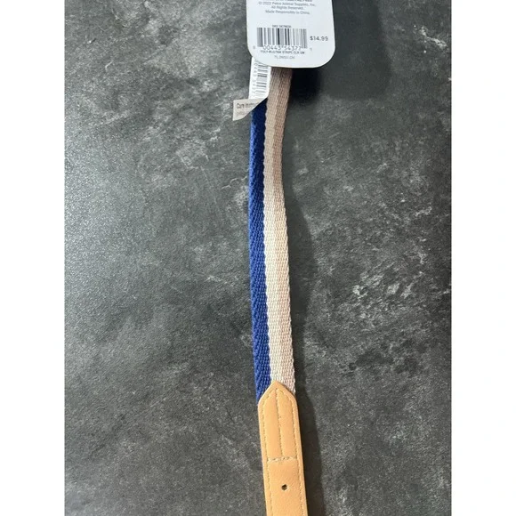 Youly Horizontal Striped Dog Collar Size Small 12-15" New - Picture 6 of 7